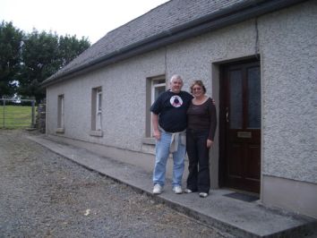 Alan and Linda at Ballyshea