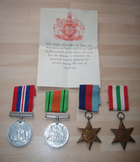 War medals